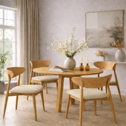 Krzesło KR-17 Kolor Beżowy Cappuccino